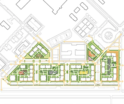 Концепция развития микрорайона "Зеленая фабрика"